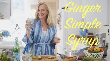 Ginger Simple Syrup