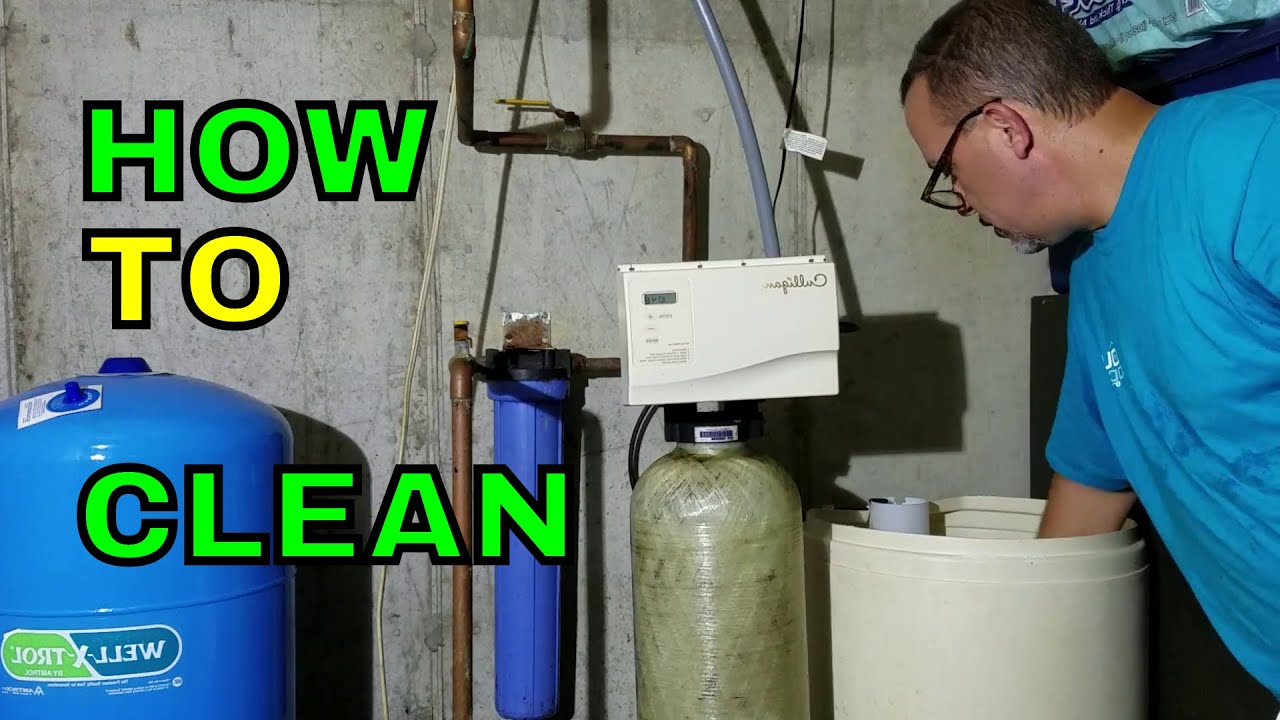 How to Clean Water Softener (Resin & Brine Tank)