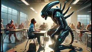 A Caged Predator Broke Loose Mid-Class — The Human Locked Eyes and It Lay Down at His Feet HFY |