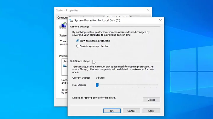 How To Enable The System Restore Protection in Windows 10/8/7 [Tutorial]