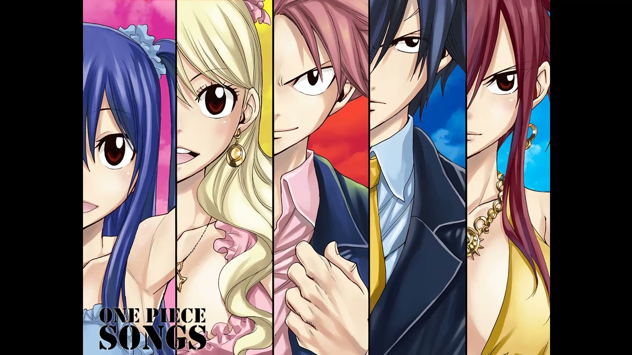 One Piece Songs - FAIRY TAIL - Main Themes All Versions 2015
