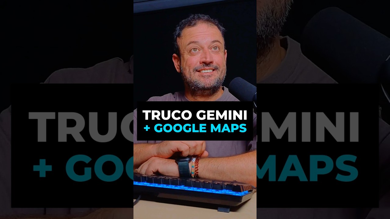 TRUCO GEMINI + GOOGLE MAPS🚗 #ia #ai #Gemini #GoogleMaps #chatgpt #bigdata #data