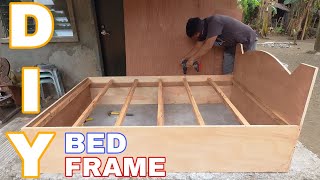 BED FRAME USING MARINE PLYWOOD