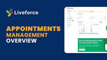 Master Appointment Management in Liveforce CRM: Full Feature Walkthrough