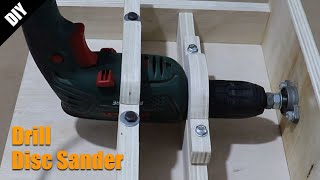 How To Make a Drill Stand And Disc Sander