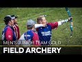 Italy v USA – men's junior team gold final | Cortina 2018 World Archery Field Championships