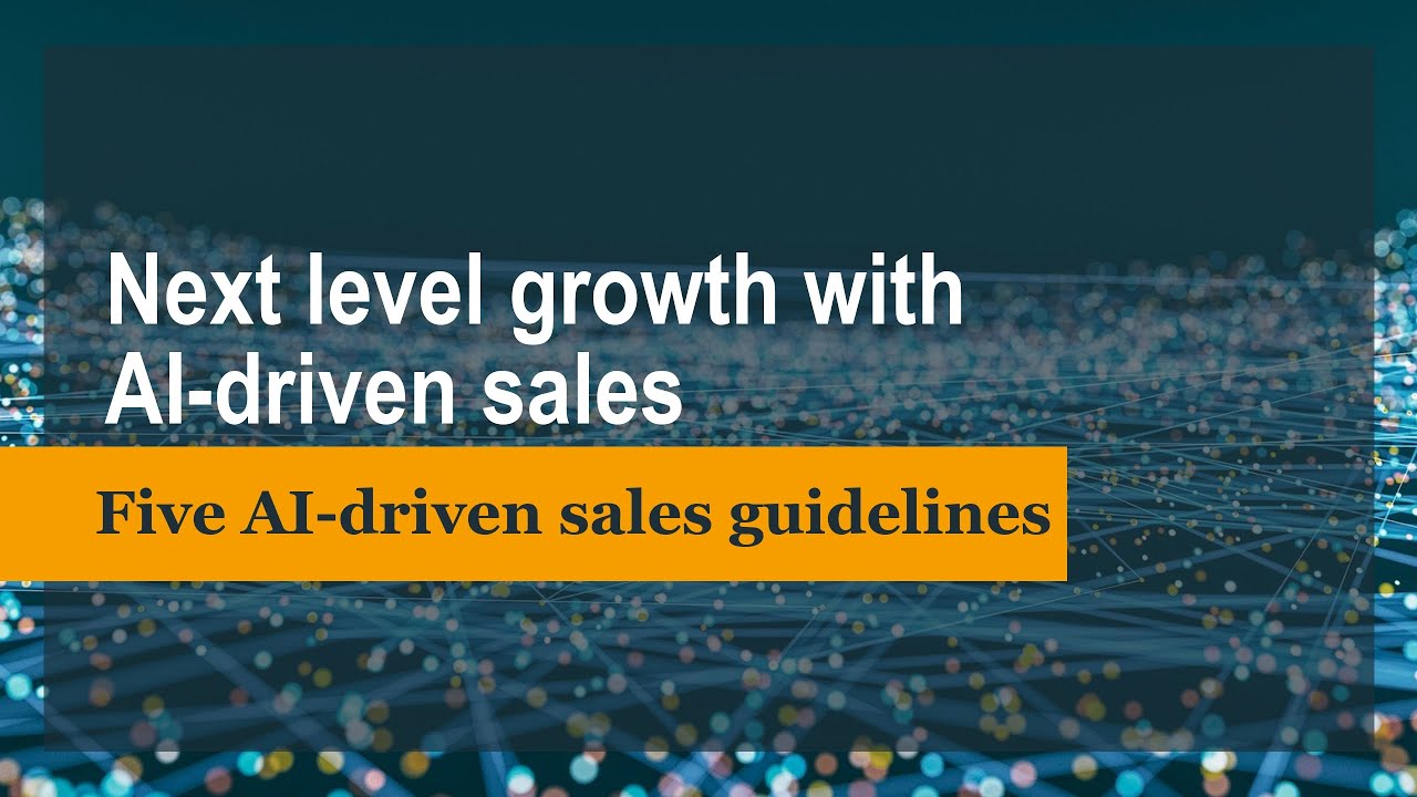 Next level growth with AI-driven sales