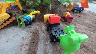 Toy Car Vehicles for Children  Fire Truck  Excavator  Truck