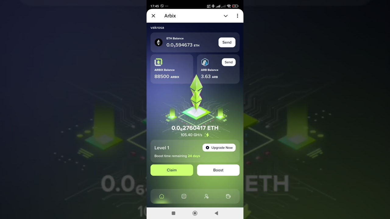 ВЫВОД  Arbix — майнинг ETH! Профит 124% 🔥🔥🔥 