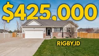 How's This for Dream Living? 🏡 3BD/2BA Home + 24x40 Shop Tour! | Rigby, ID