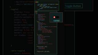 Creating Toggle Button 🔥🔥