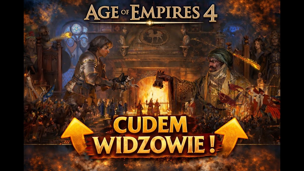 Age of Empires 4 rankedy drużynowe Cudem widzowie!