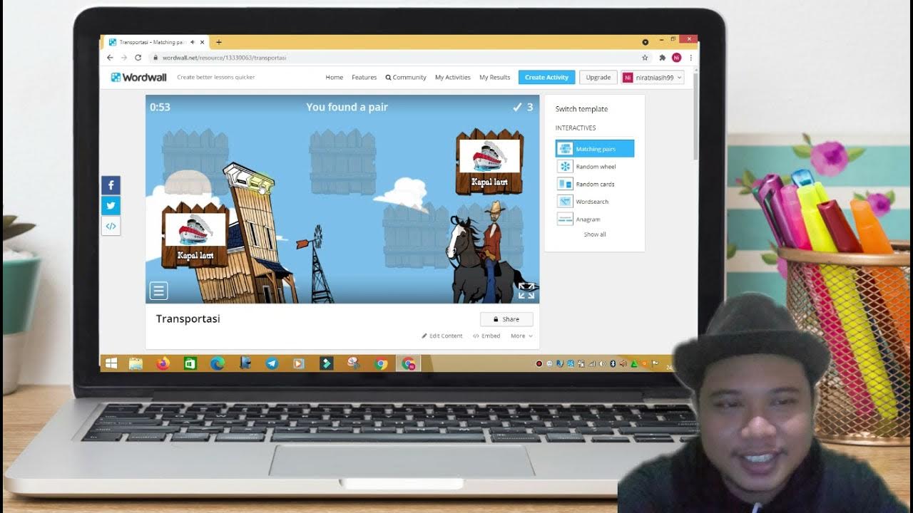 Cara mudah membuat game Matching Pairs, Find the Match dan Maze Chase
