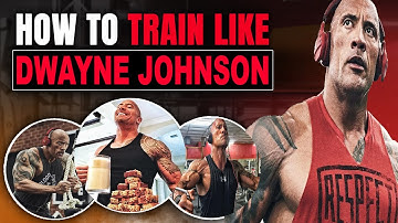 Dwayne Johnson workout routine and diet plan that makes him RIPPED is INSANE