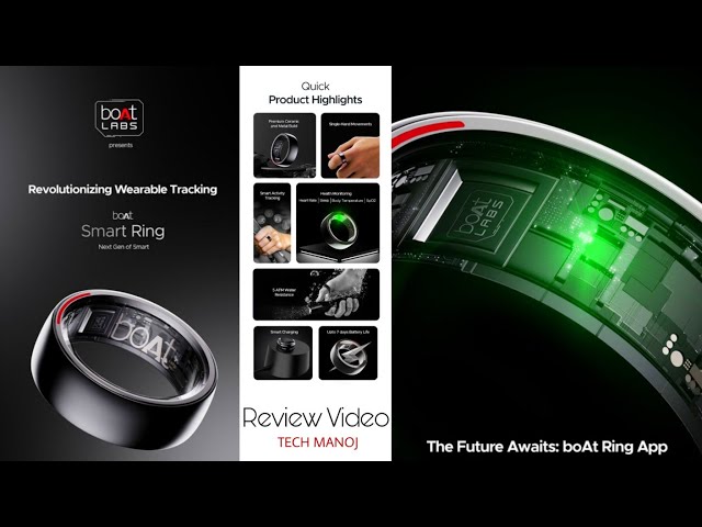 BoAt Smart Ring ⚡ Boat Smart Ring Review 