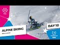 Highlights day 10 I Alpine skiing Slalom Men| Winter Universiade 2019