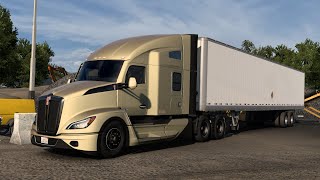 Kenworth T680 Realistic Driving American Truck Simulator POV Drive Gameplay 4K ATS 1.50 Kansas DLC