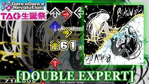 【DDR 2014】 esrev:eR [DOUBLE EXPERT] 譜面確認＋クラップ