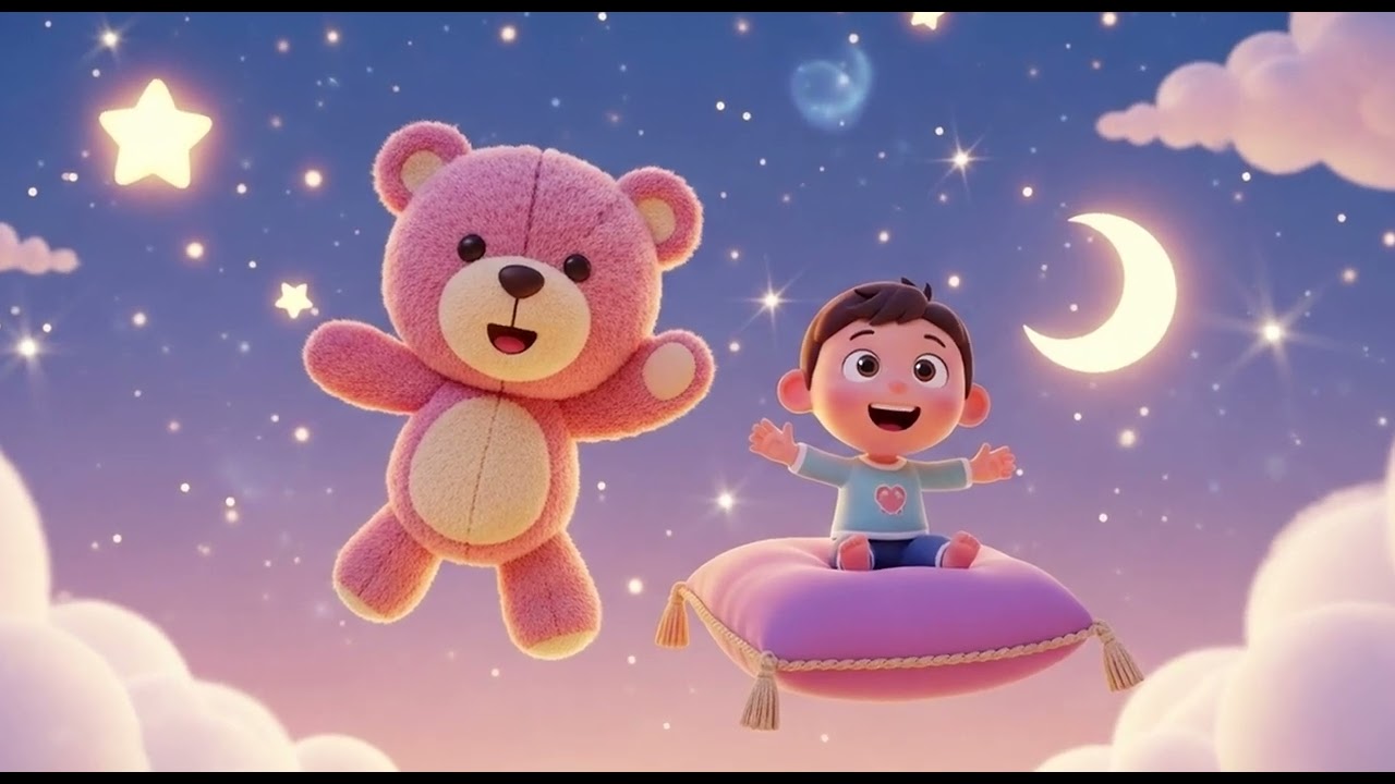 Goodnight Lullaby Song – Sleepy Stars 🌟✨”