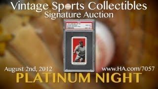 Heritage Auctions (HA.com) -- #7057 Sports Collectibles - Platinum Night feat. the Black Swamp Find