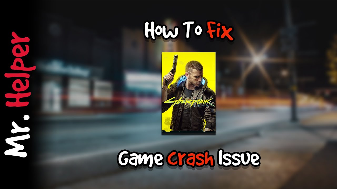 Cyberpunk crash fix фото 1