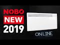Онлайн обзор нового дизайна панели Nobo - конвектор 2019 года выпуска.