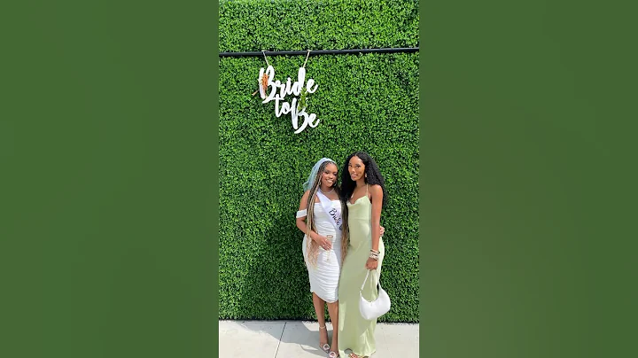 Bride to be! 👰🏽 💍💐 #grwm #bridetobe #bridalshower