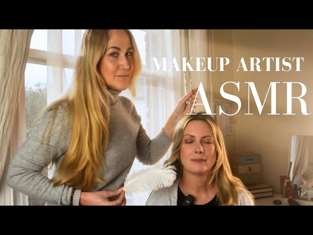 ASMR Makeup Artist | Hair Curl , makeup ✨ Touch Triggers  for Sleep (No Talking)