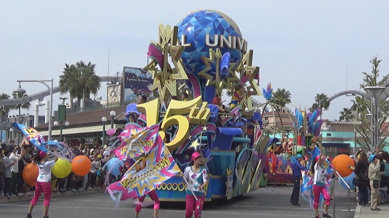 USJ 2016/4/9 ユニバーサル・リボーン・パレード