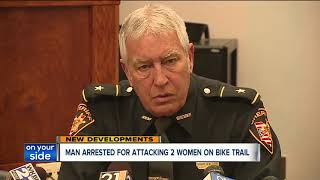 Suspect arrested for sexually assaulting two women on Portage County bike trail