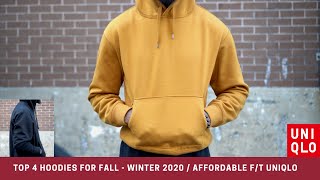 TOP 4 HOODIES FOR FALL- WINTER 2020 (AFFORDABLE) f/t UNIQLO