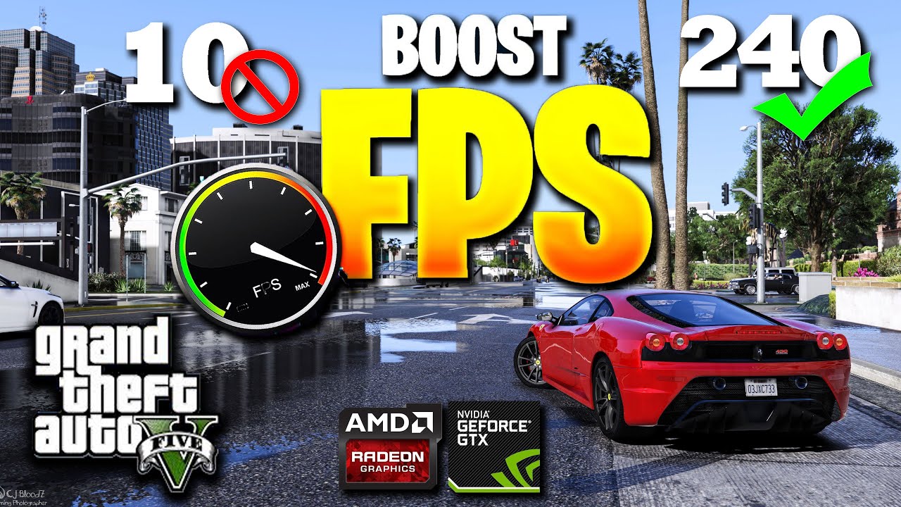 Amazing Trick To Boost FPS in a Low-end PC | GTA 5 FPS BOOST | FIX Lag ...
