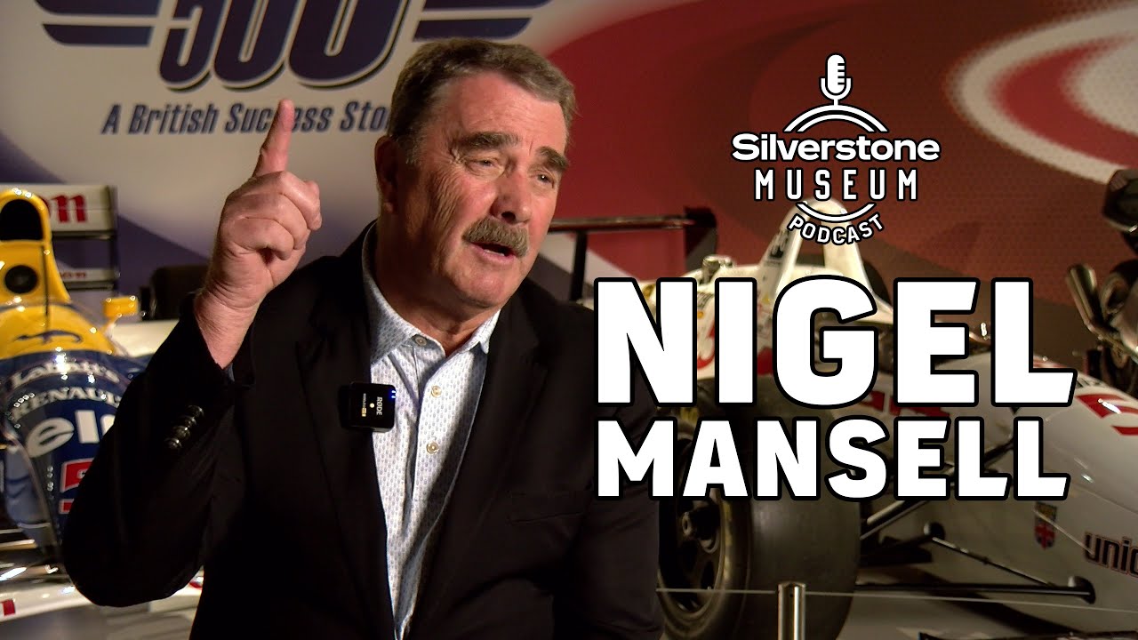 CHATTING TO F1 LEGEND NIGEL MANSELL!!! | Silverstone Museum vodcast ep 9