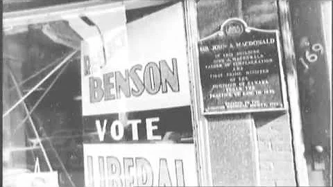1965 Federal election. Raw film footage. No sound.