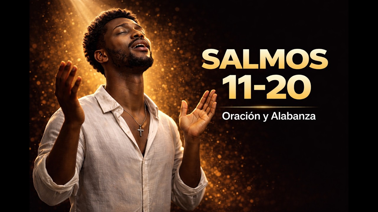 Sumérgete en los Salmos 11–20: oración poderosa y alabanza para fortalecer tu fe. 🙏