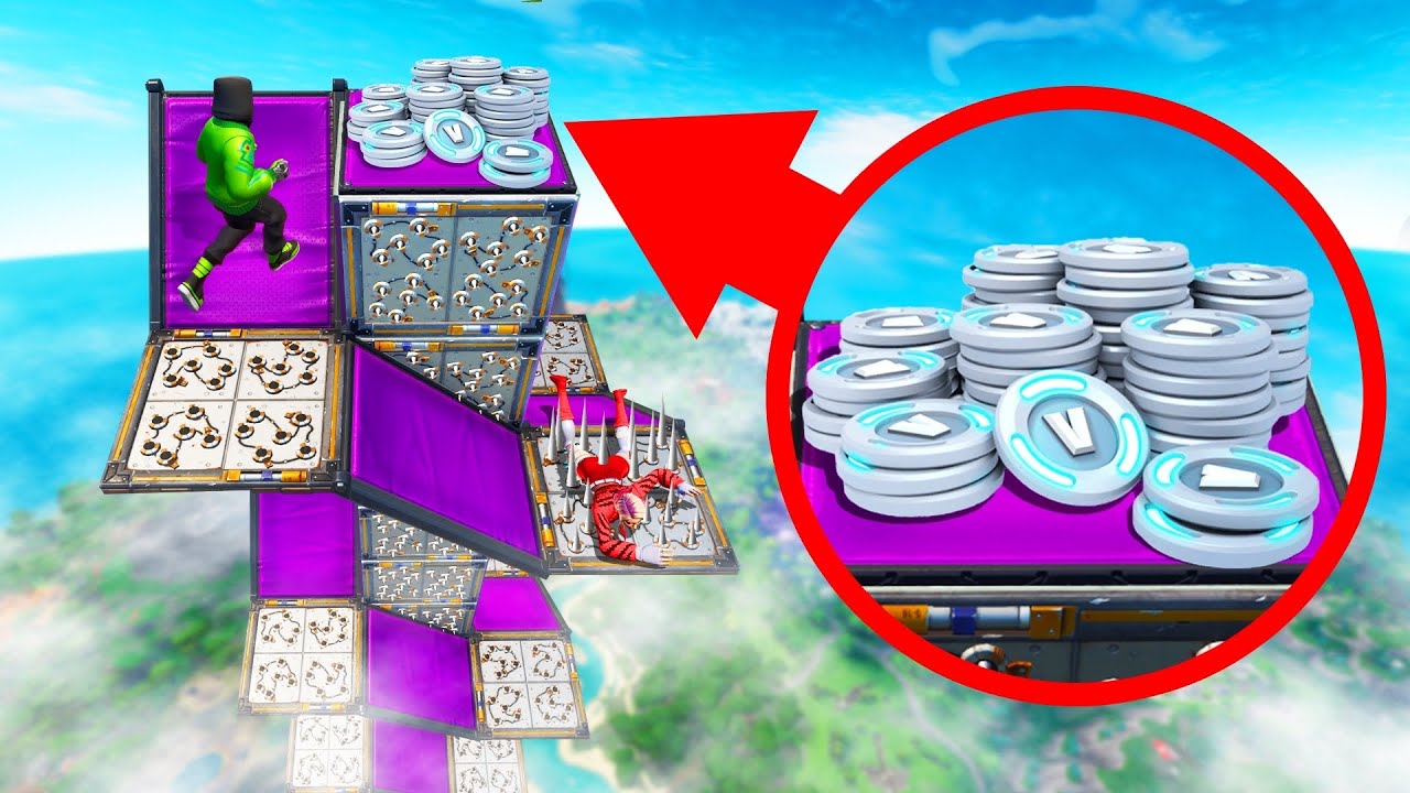 gaming logo FIRST Person To REACH THE TOP WINS! (Fortnite Deathrun)