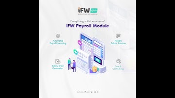 Payroll Module integration with IFW ERP.