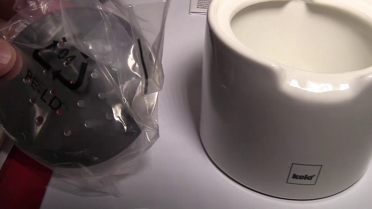 Piège à Mouches à Fruits Kela Fino - Céramique Gris - 8.5x6.5 Cm - Réutilisable - Lave-vaisselle