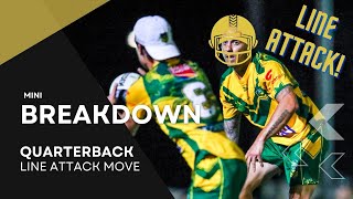 Touch Football Mini Breakdown: QUARTERBACK LINE ATTACK MOVE