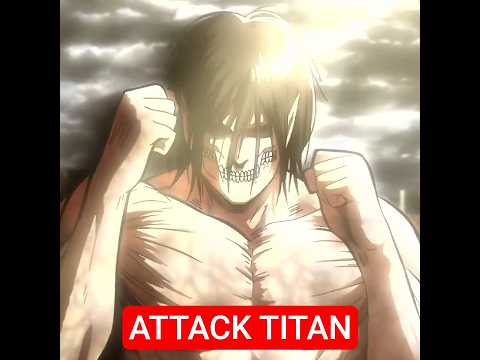 ATTACK TITAN - EREN YEAGER EDIT#attackontitan #anime #eren #viral #edit #shorts #fanpages