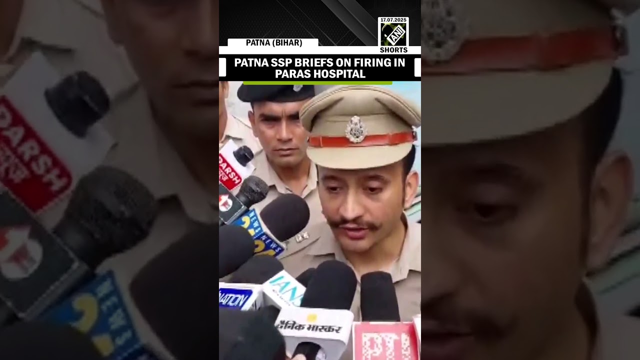 “The rival gang shot him…” Patna SSP Kartikeya Sharma addresses media on Paras hospital firing