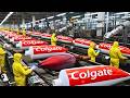 Inside the Colgate Factory — The Satisfying Toothpaste Process Millions Never See