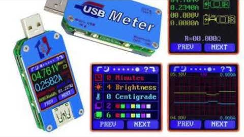 Unboxing USB tester Meter um25C medidor de voltaje corriente