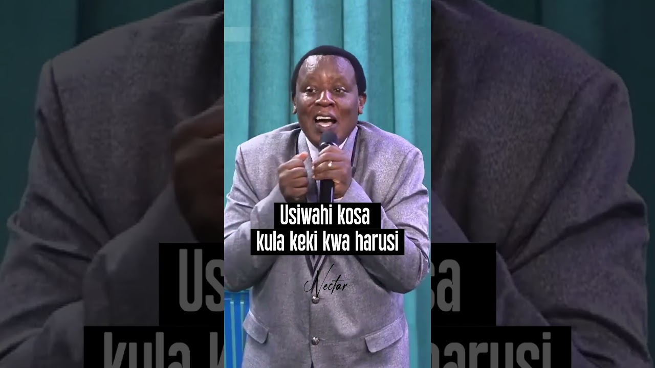Usiwahi kosa kula keki kwa harusi by Harrison K Ng'ang'a #faith #wedding #faithtvlive #cake