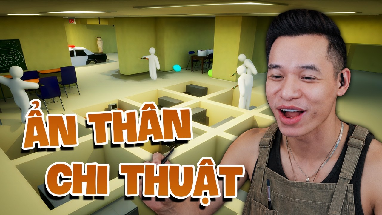 (MECCHA CHAMELEON #1) Thử game trốn tìm mới và khám phá góc trốn siêu hiểm cùng họa sĩ Mixi Moi.