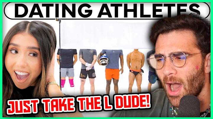 blind dating 9 athletes by body | Hasanabi Reacts ...