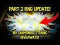 🚨 PART 2 RNG UPDATE IS HERE… 1B+ DIAMONDS + TITANIC GIVEAWAYS! 🔥 Pet Simulator 99