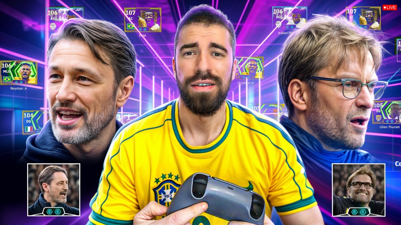 🔴 LIVE | KLOPP vs KOVAC, who is the best Dortmund manager ?🔥 Divisions Rush⚡eFootball 2026