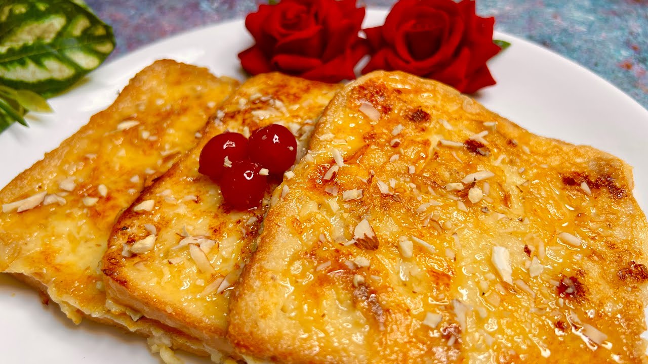Shahi French Toast Recipe ️ Easy Lunchbox Recipe ️ Easy Lunchbox