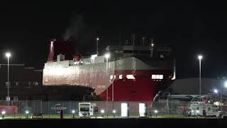 The vessel DANUBE HIGHWAY arrived at the port of Gdansk, Poland